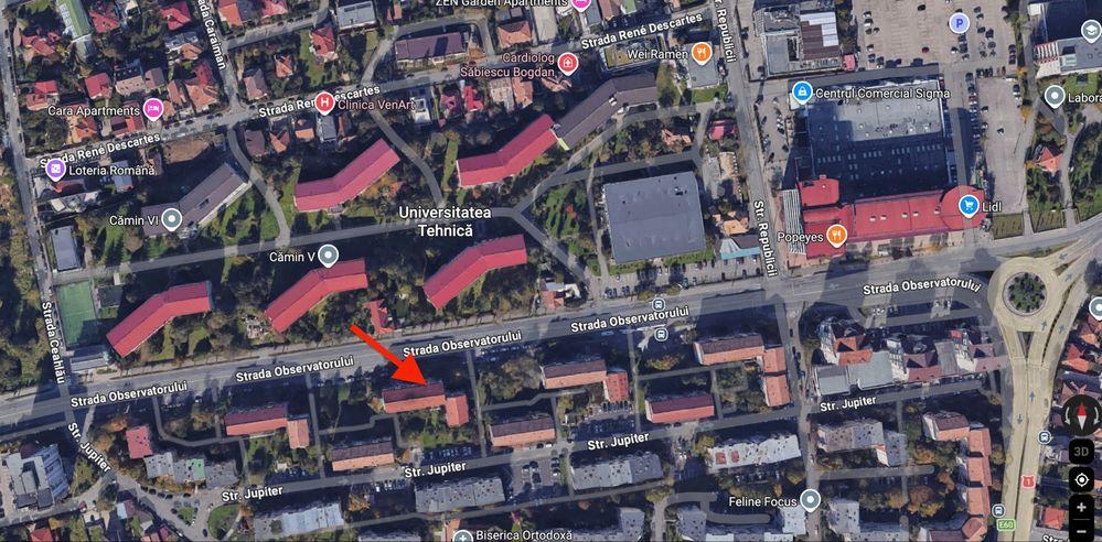 Inchiriez apt str Observatorului