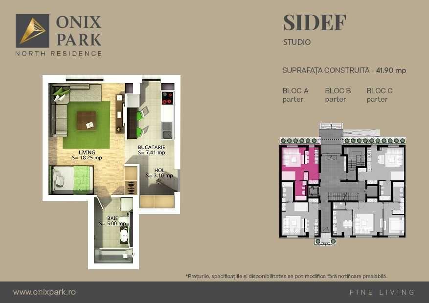 Proprietar - Onix Park - Aviatiei - Pipera - Studio - imagine 1