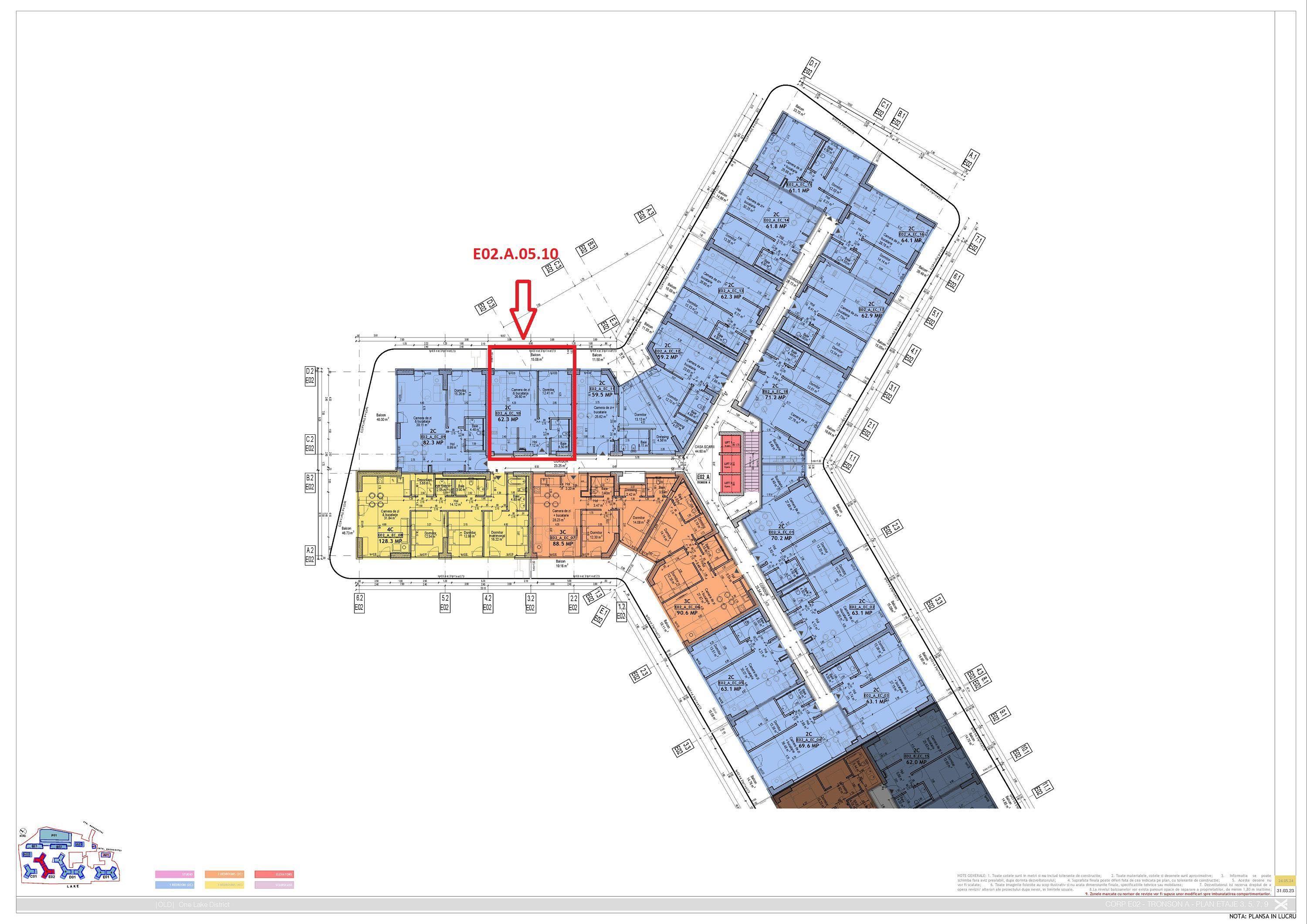 Apartament 2 camere | One Lake District Faza 2 | Livrare 2027 | Parcare si TVA inclus