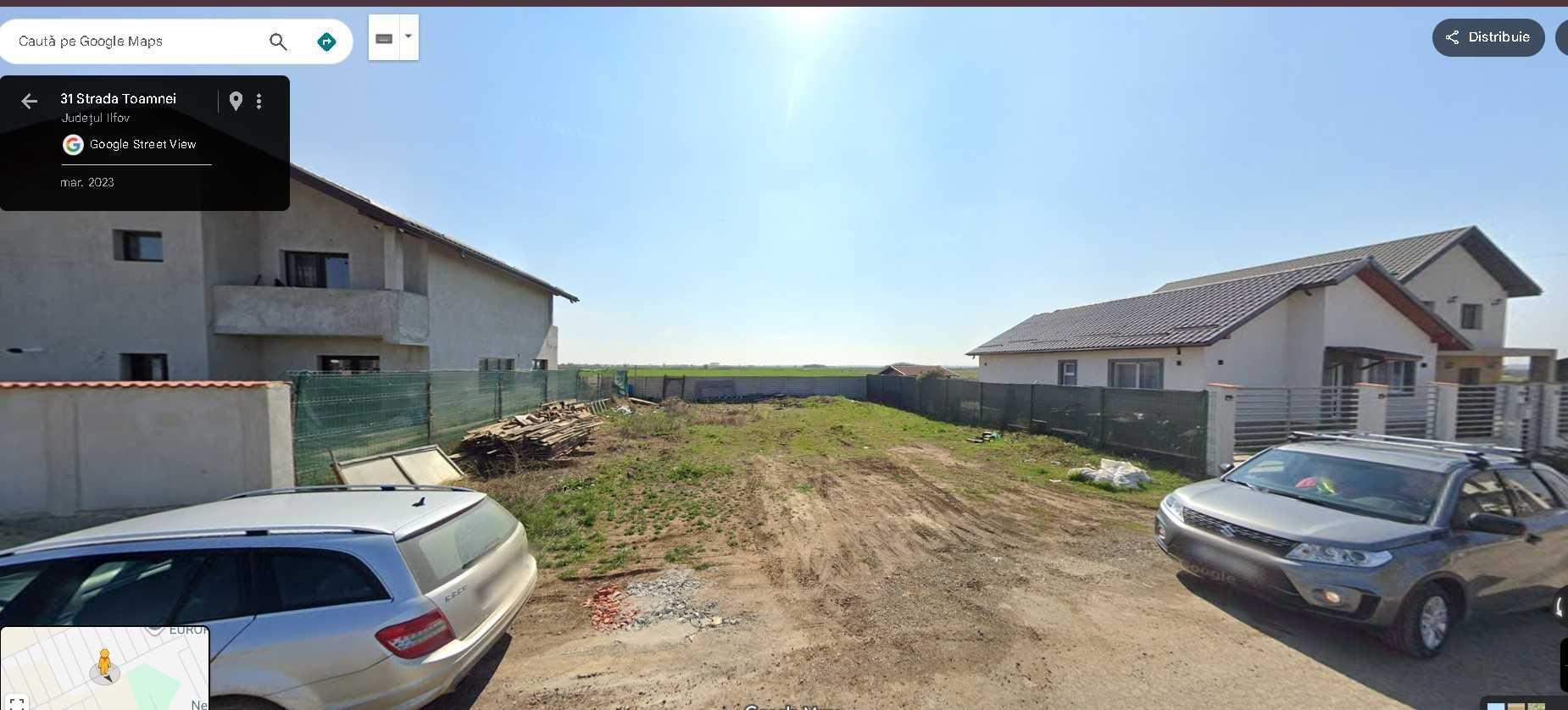 Teren intravilan 320 mp – Berceni / Vidra (Str. Toamnei) – deschidere 16 ml – ideal casă - imagine 1