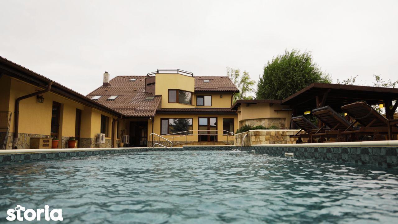Buftea VAND/inchiriez CASA INDEPENDENTA ENERGETIC piscina jacuzi sauna - imagine 1