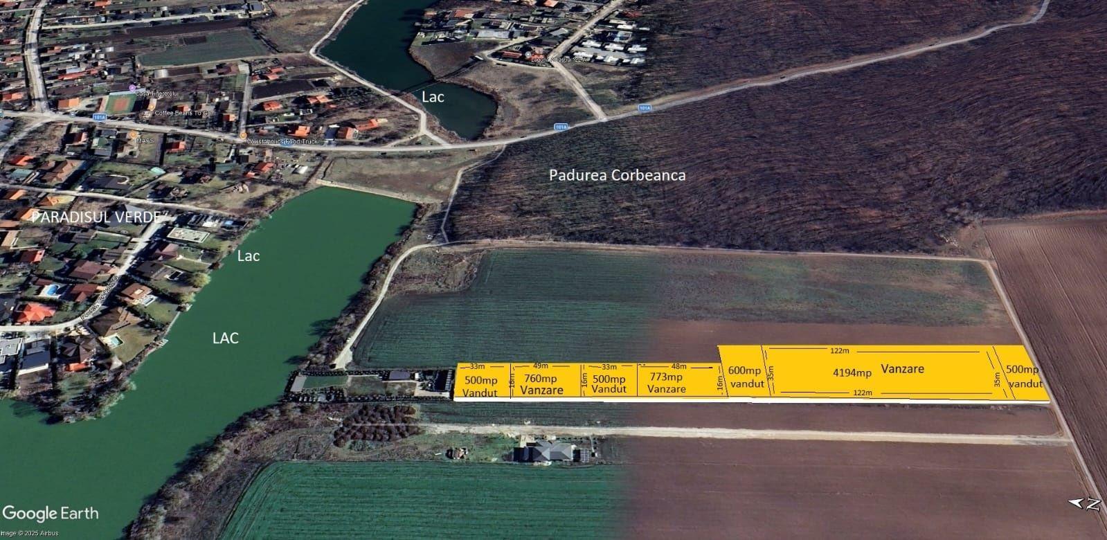 Teren intravilan Corbeanca - imagine 1