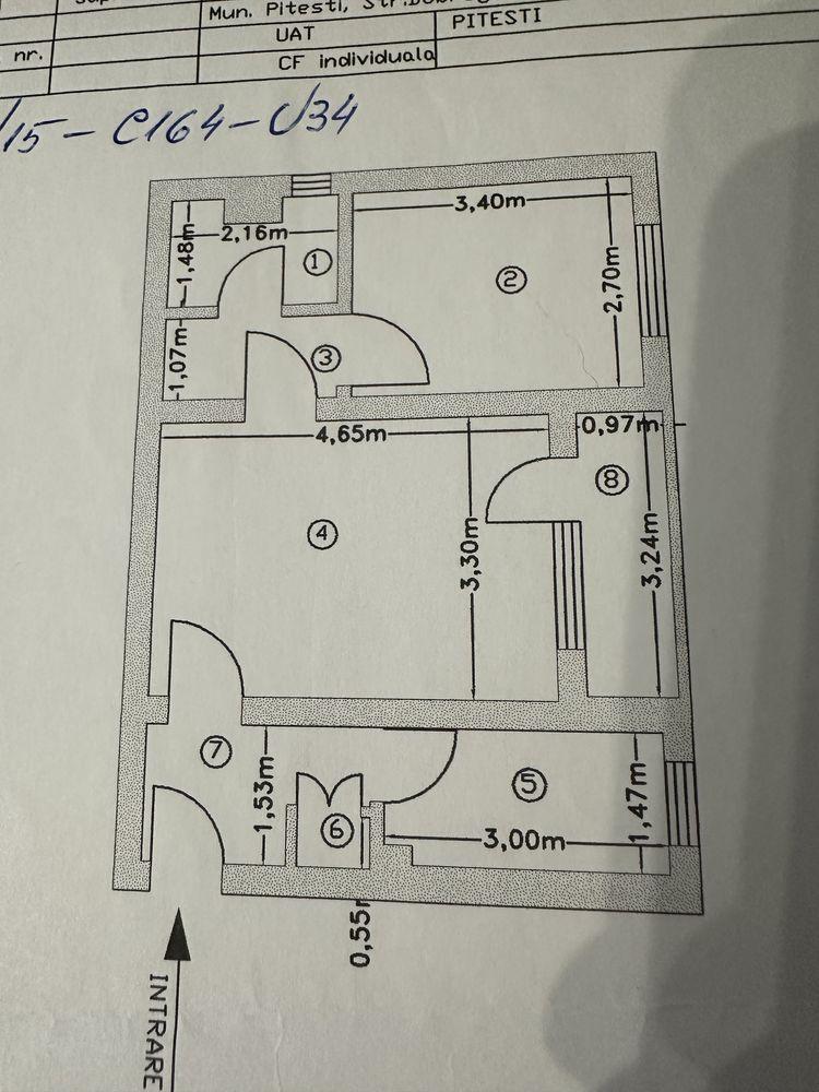 Apartament 2 camere semidecomandat 41 m parter zona CPL/ Rolast - imagine 1