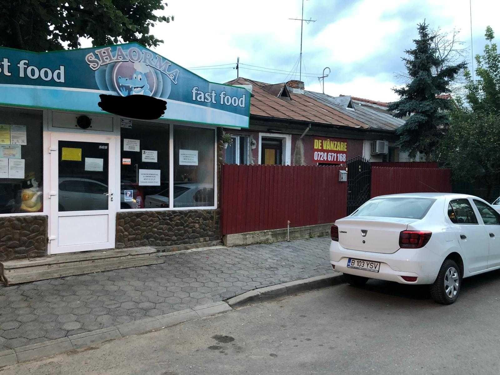 Vand casa + spatiu comercial