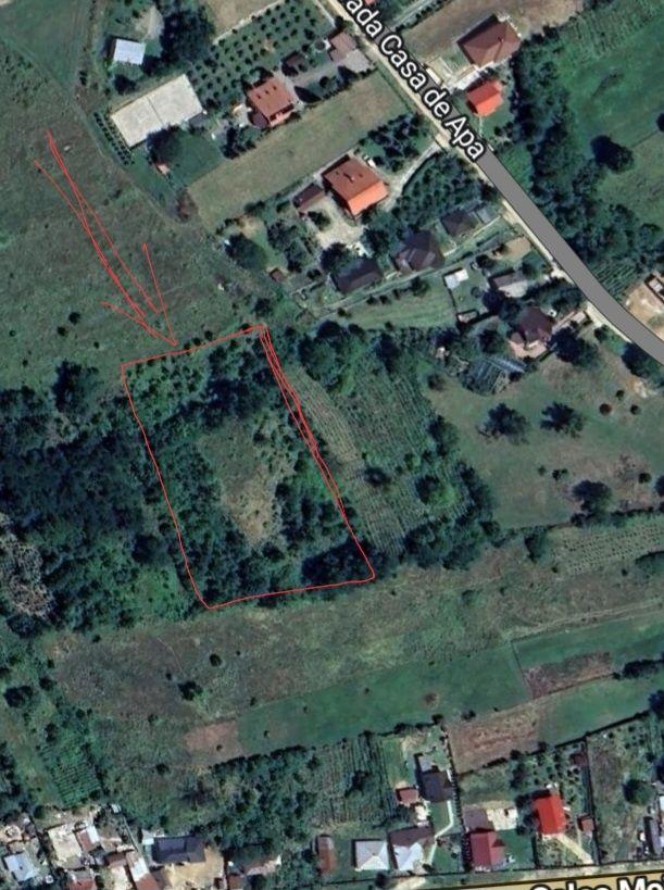 Vând Teren Extravilan la Luncani, Bacău. Suprafața este de 1400 metri pătrați.