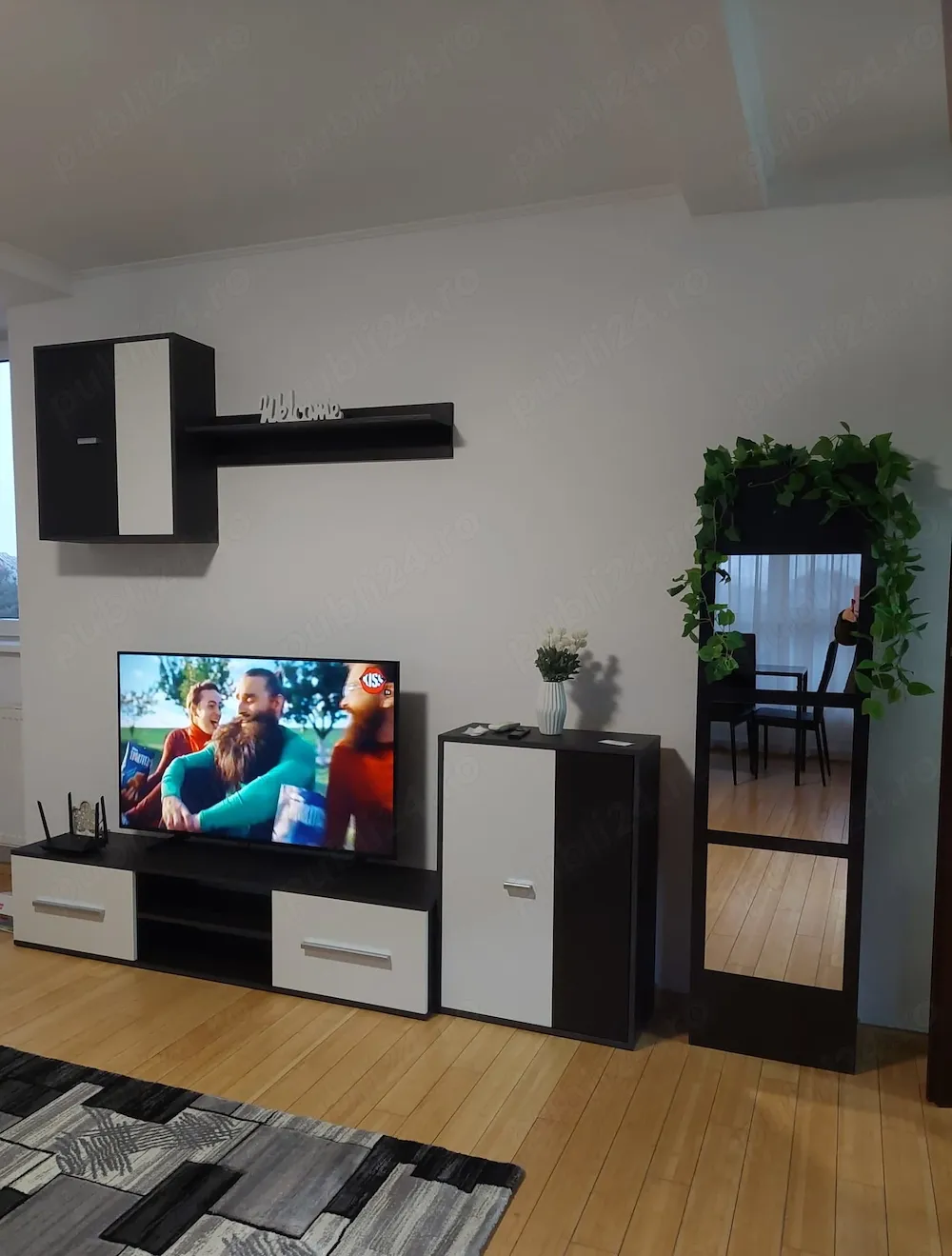 Apartament 2 camere si mansarda spatioasa mobilata, de inchiriat