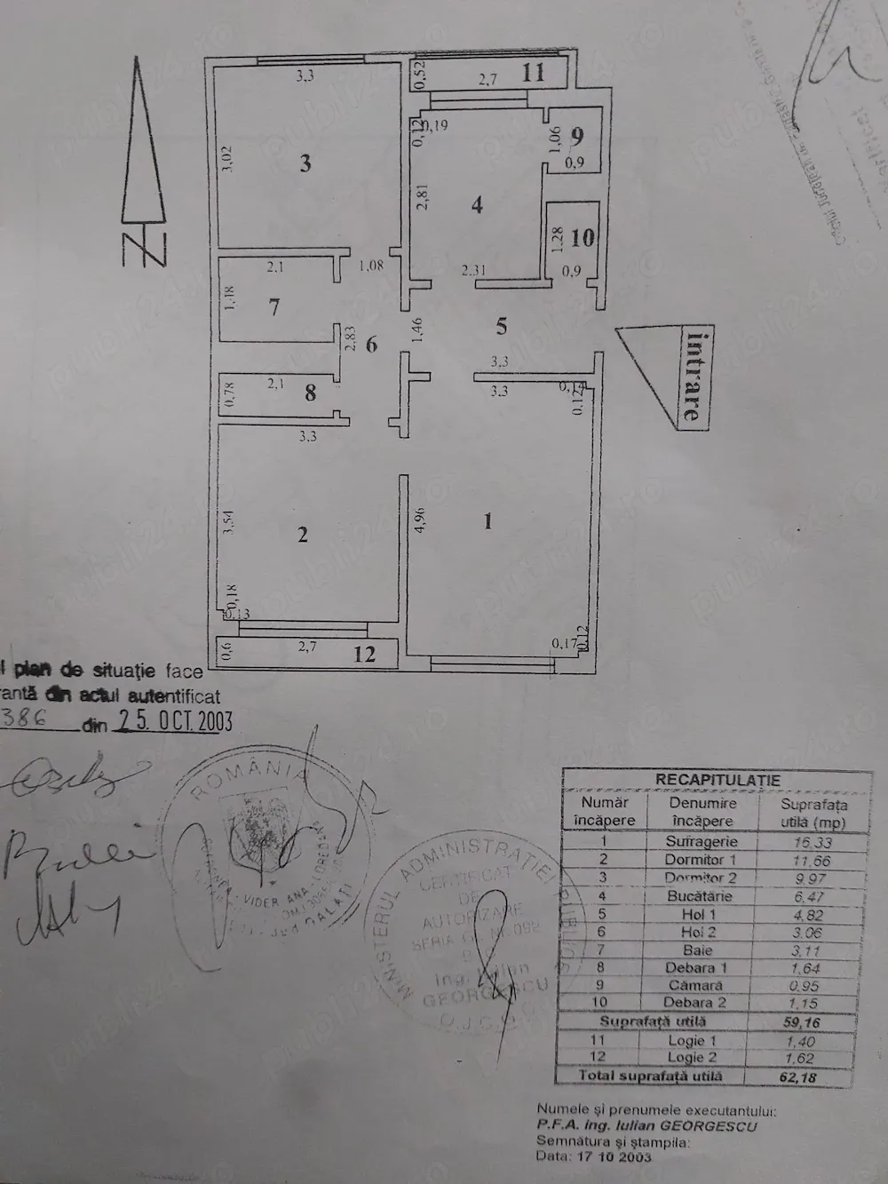 apartament 3 camere ultracentral - imagine 1