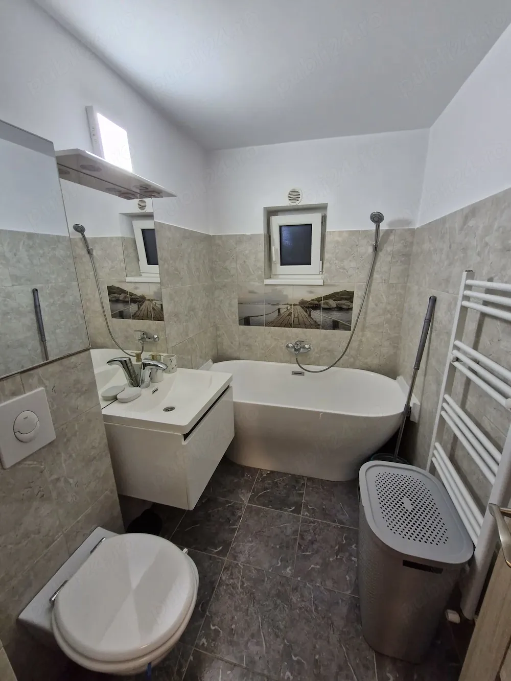 Închiriez apartament 2 camere Ansamblul Buzaului 400 Euro - imagine 1