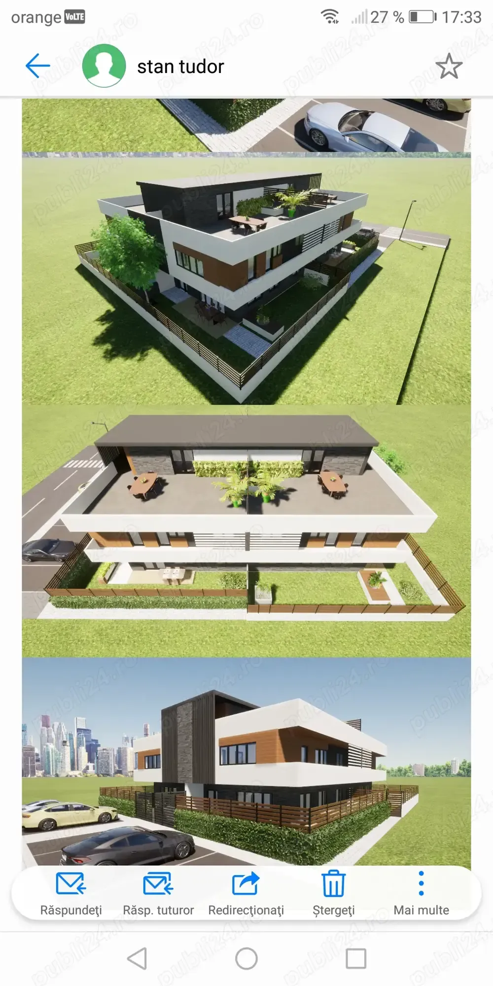 vând casa