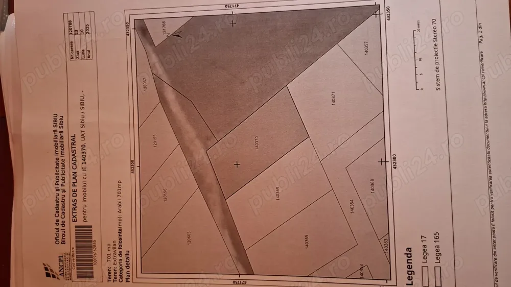 Vind terenuri arabile Sibiu