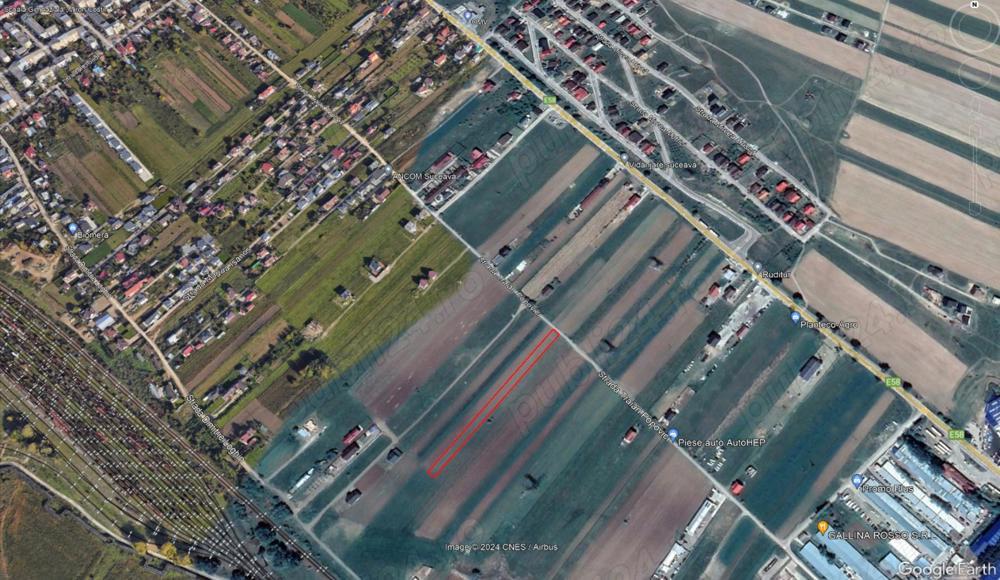Teren intravilan 2800 mp zona Laniste, str Traian Popovici, Suceava