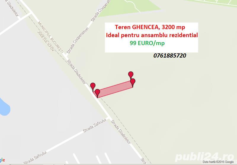 Ghencea-LOTURI 500 mp la 99 euro/mp, front stradal 23 m. Proprietar  .