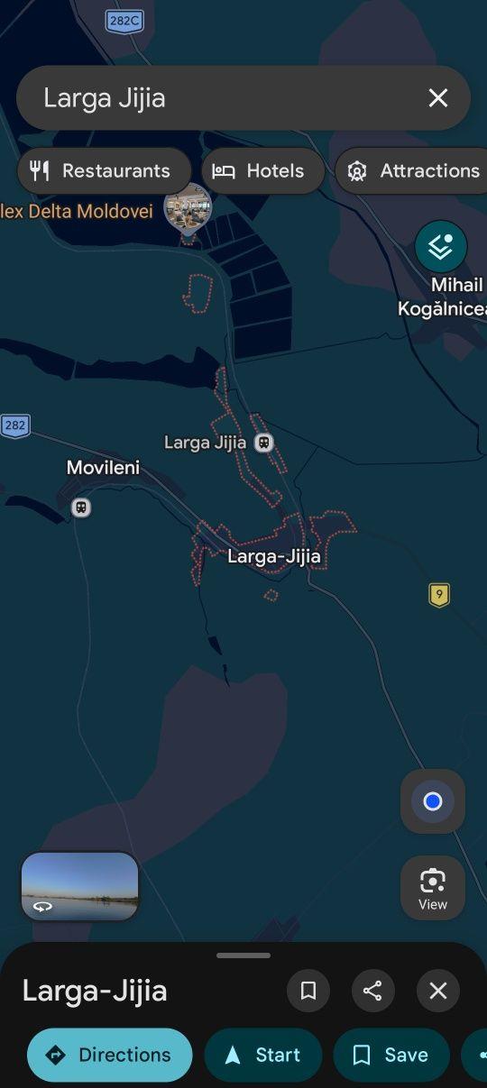Teren arabil plus fânațe sat Larga Jijia , com Movileni  jud. Iasi