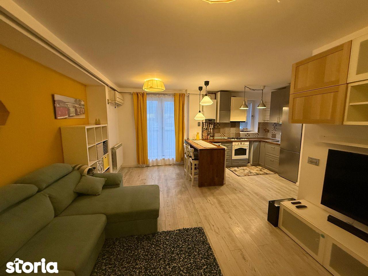 Apartament 3 camere bloc nou - mobilat utilat complet - imagine 1