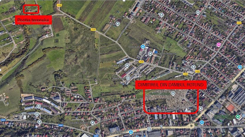 Teren extravilan in Cluj (Dambul rotund) Str. Lombului, zona foarte frumoasa