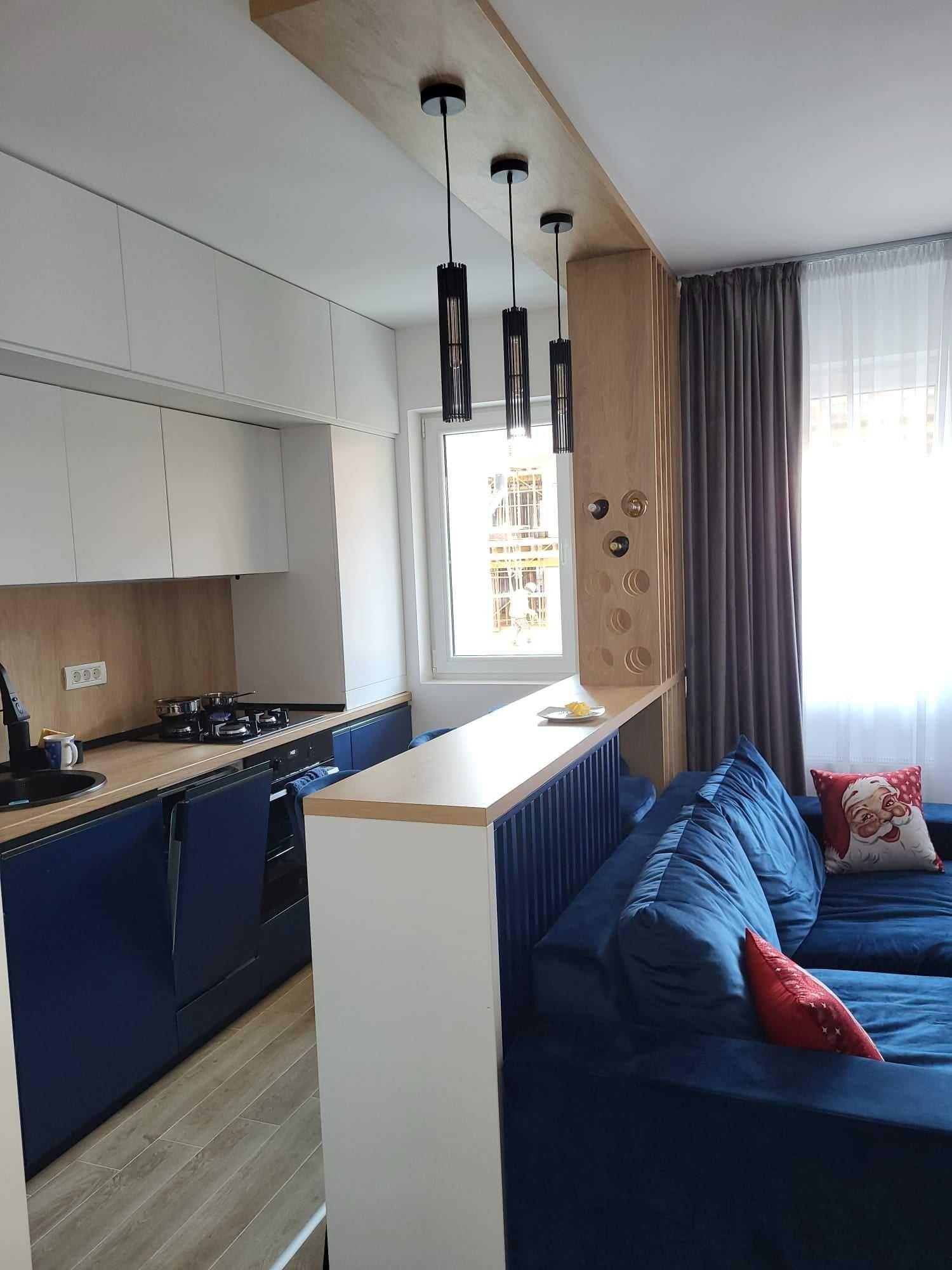 Apartament 3 camere, mobilat, CURTE, loc parcare subteran - Metrou Berceni