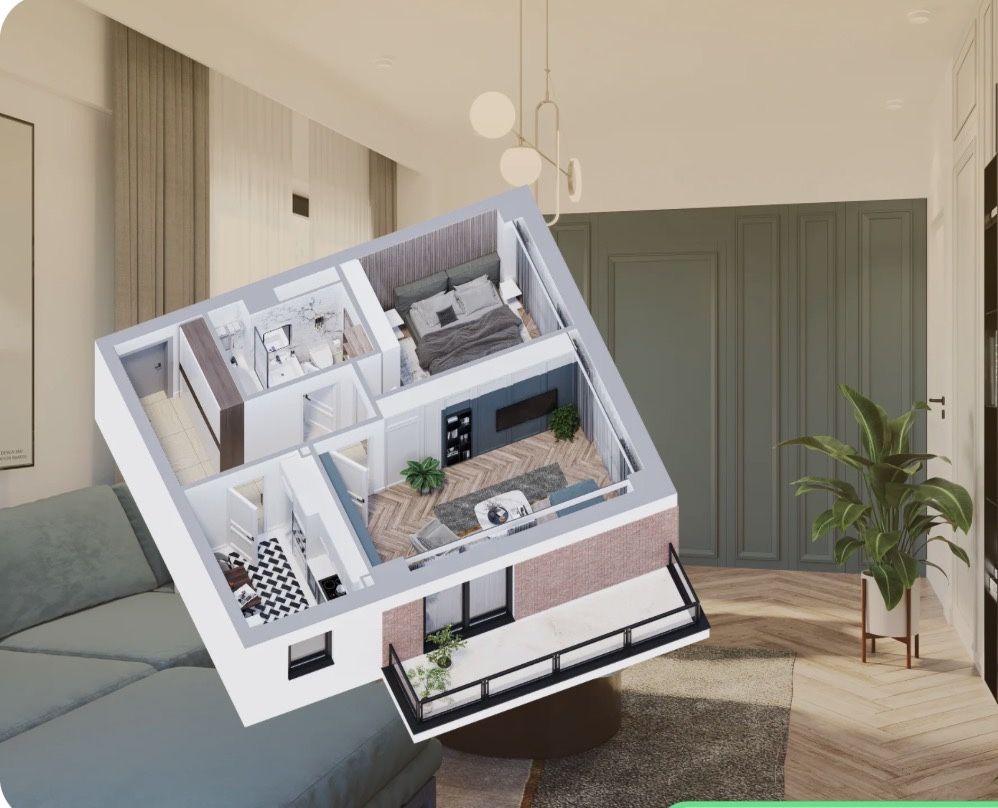 Apartament 2 camere Galata