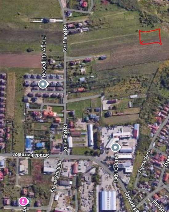 Teren intravilan – zona Fermelor, str. Plantelor - imagine 1