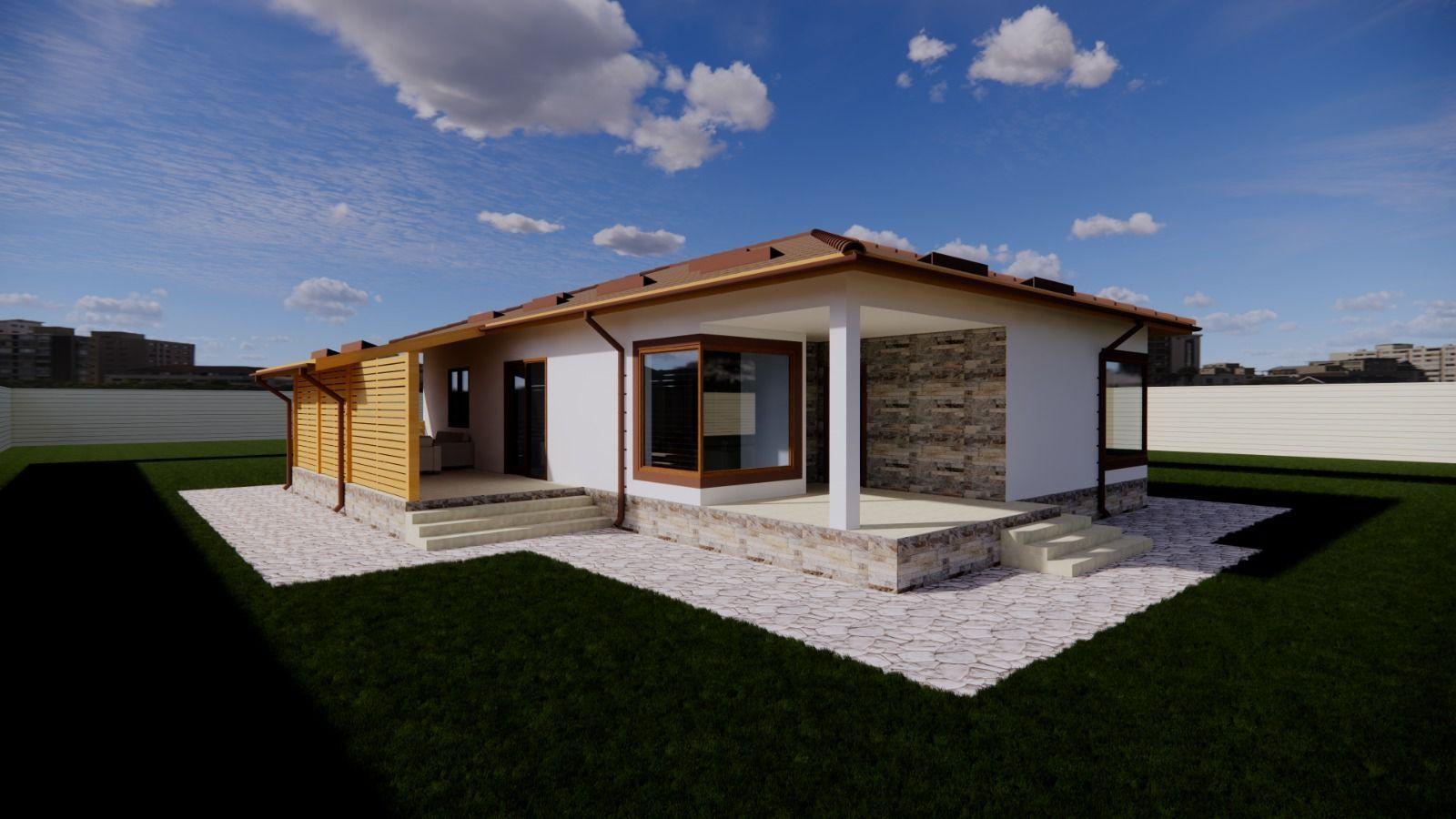 Casă la cheie Ana Ipatesc, cel mai bun raport calitate- suprafață-pret - imagine 1