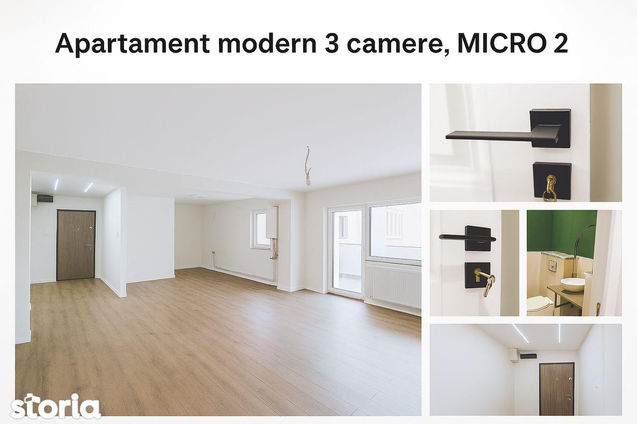 Targoviste, Micro 2 - Apartament 90 mp - 3 camere, decomandat - imagine 1