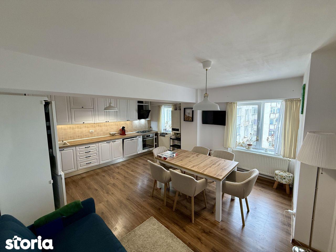 Apartament 3 camere, 81 mp, Micro 12 — vedere deschisă - imagine 1