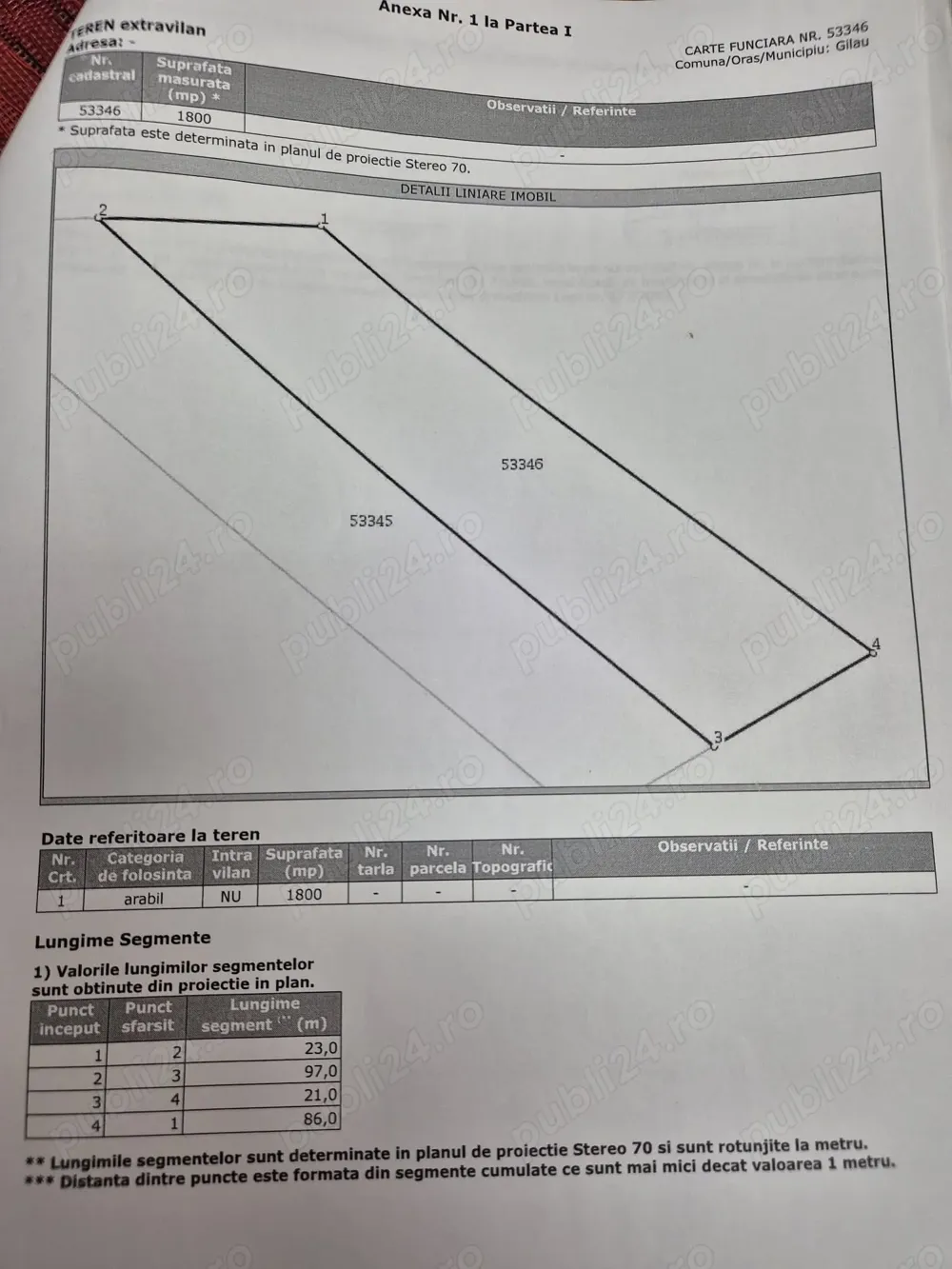 Vând teren extravilan - imagine 1