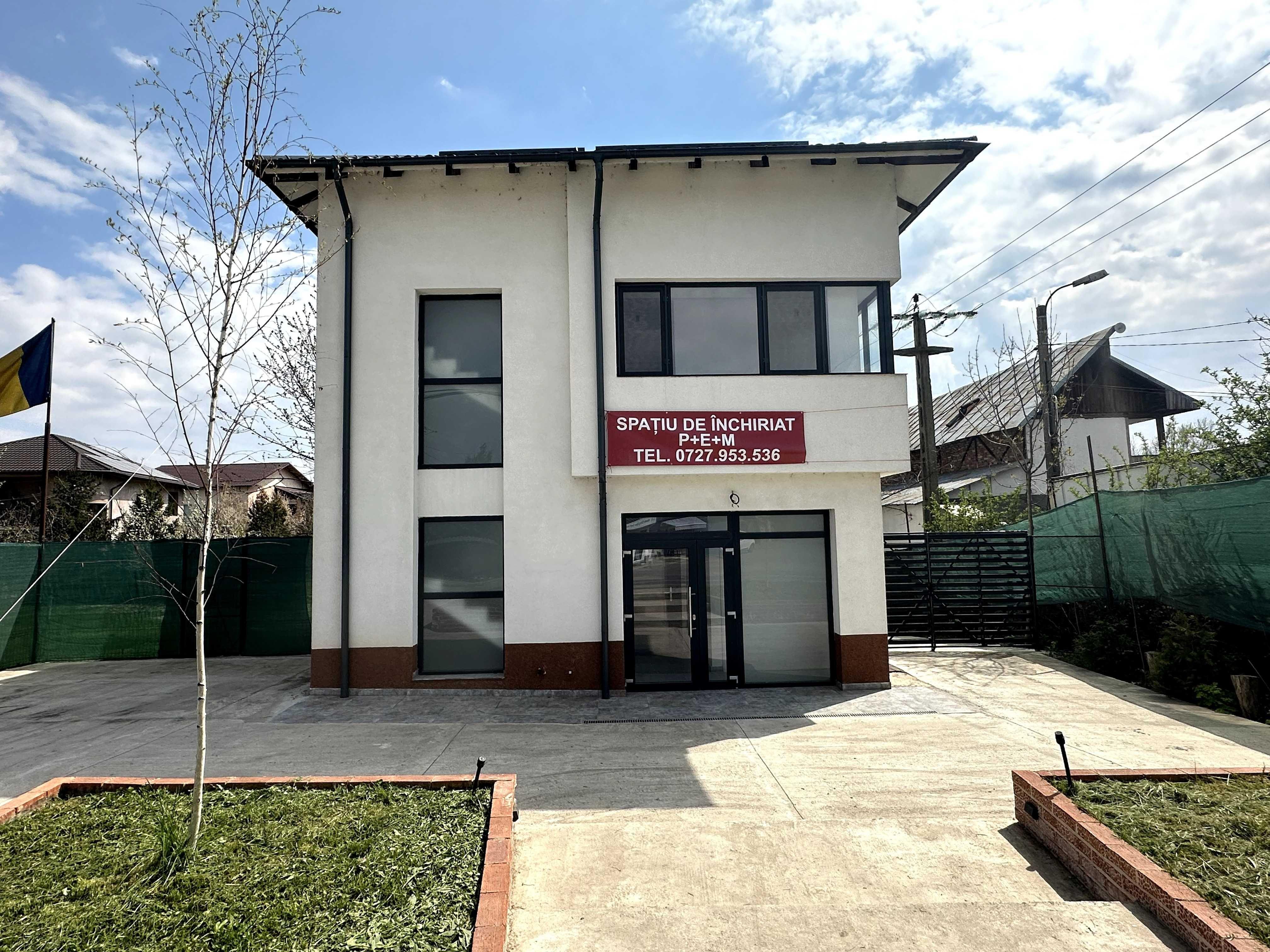 Clădire nouă de închiriat P+E+M – ideal clinică / stomatologie / birouri – parcare + curte - imagine 1