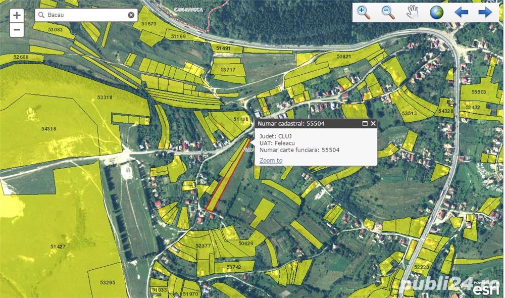 Teren intravilan Feleac,3739 mp,100 Euro mp,se poate parcela in doua, - imagine 1