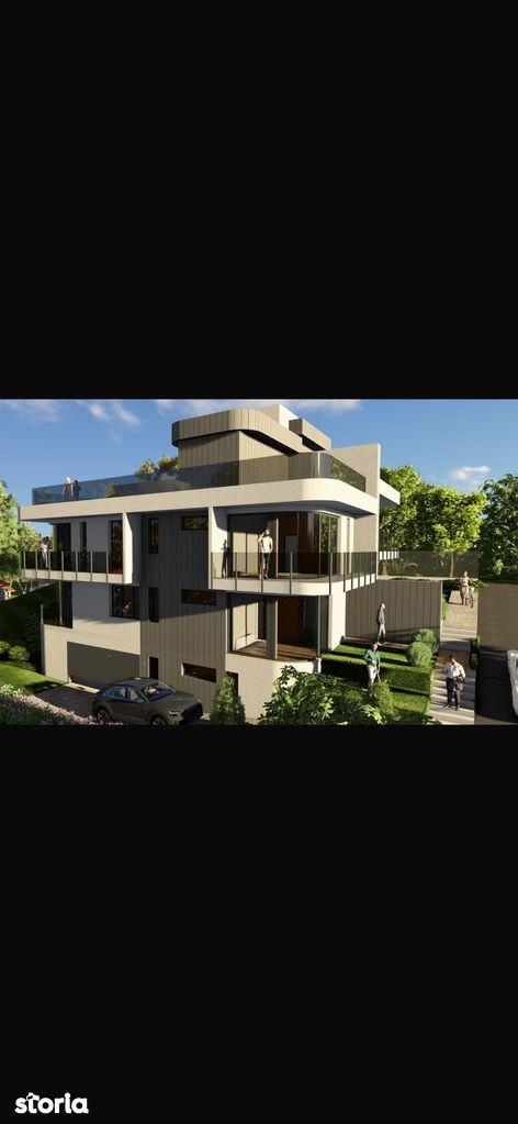 Casa nouă în Grigorescu cu garaj și curte