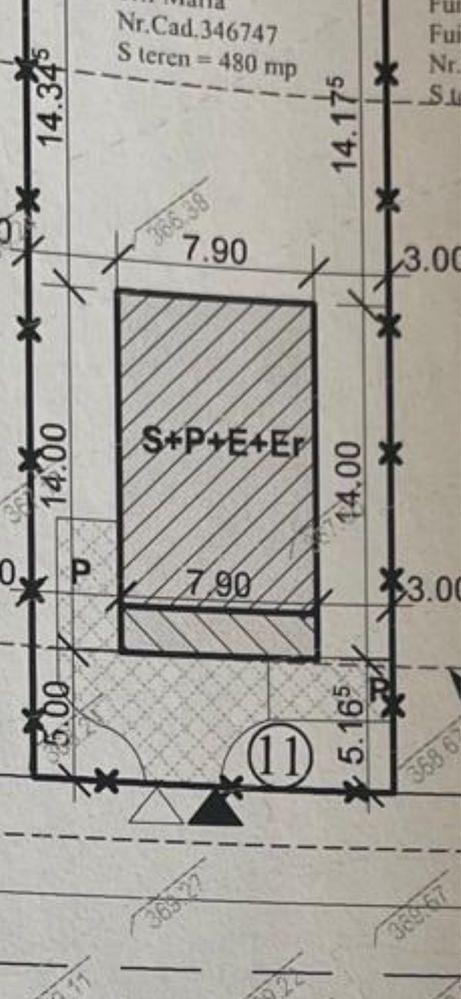 Parcela Duplex  Puz aprobat 480 m Romulus Ladea Cluj