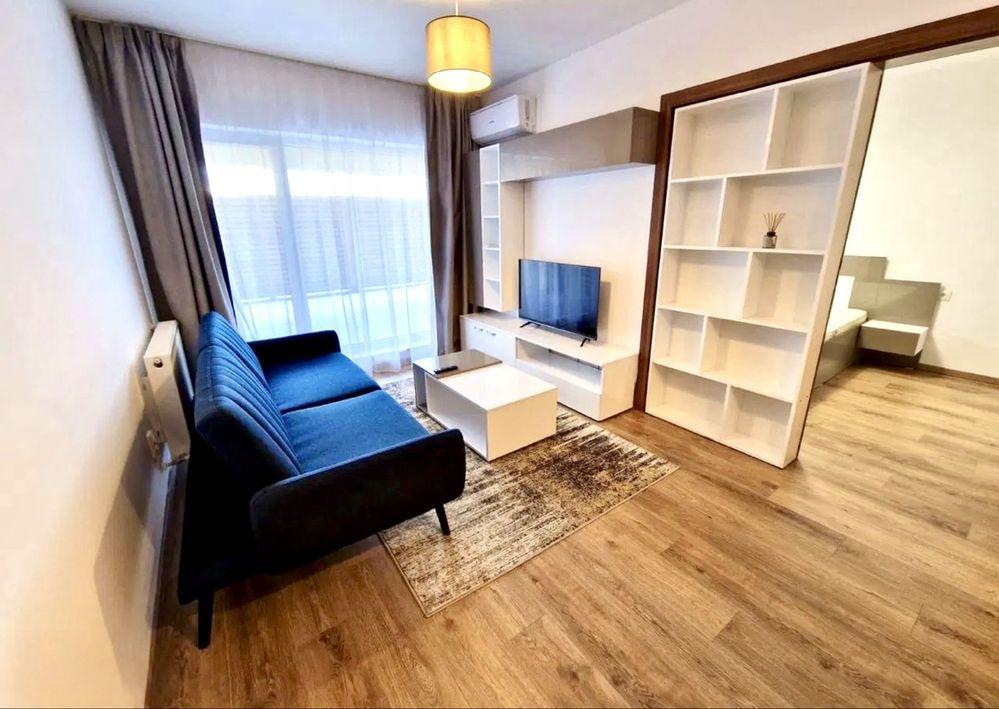 Inchiriez apartament 2 camere + gradina + parcare subterana