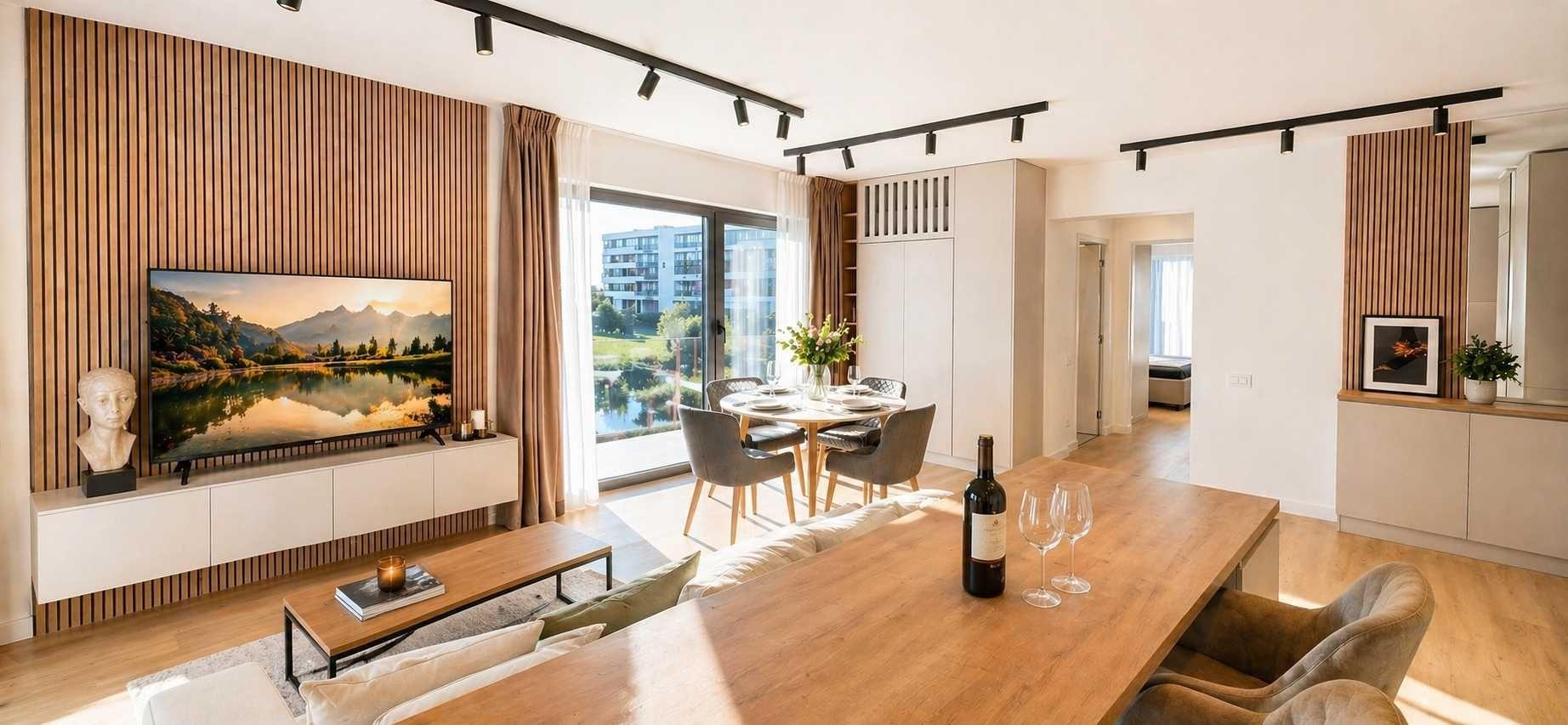 PROPRIETAR | 2 camere LUX Prima Vista | 94 mp | Terasă + 2 balcoane | Parcare + EV | 950€ + TVA | Fără agenții - imagine 1
