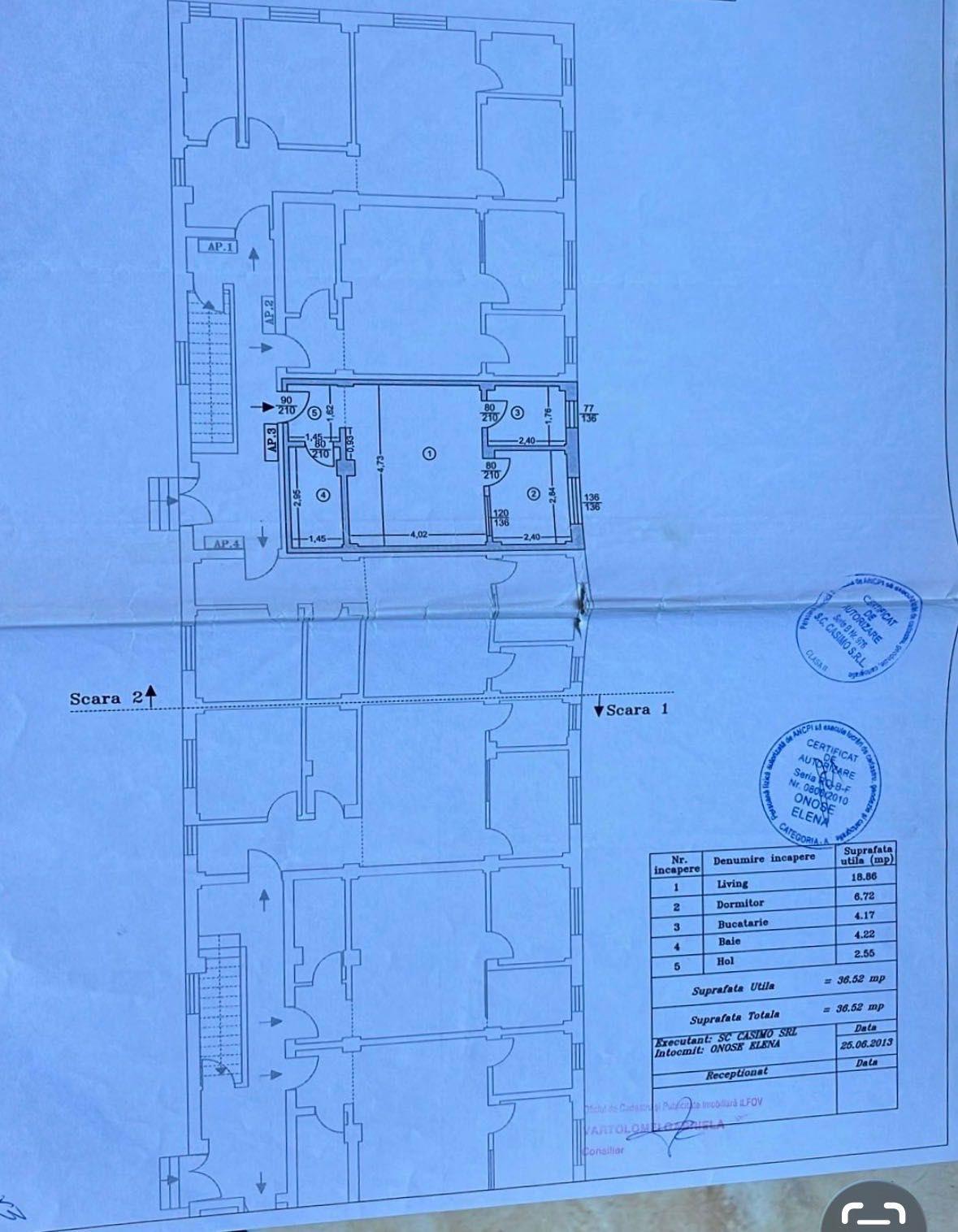 Apartament cu 2 camere