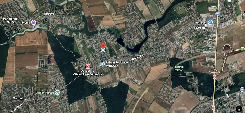 Teren intravilan 555 mp Corbeanca str Laguna Albastra cu utilitati - imagine 1