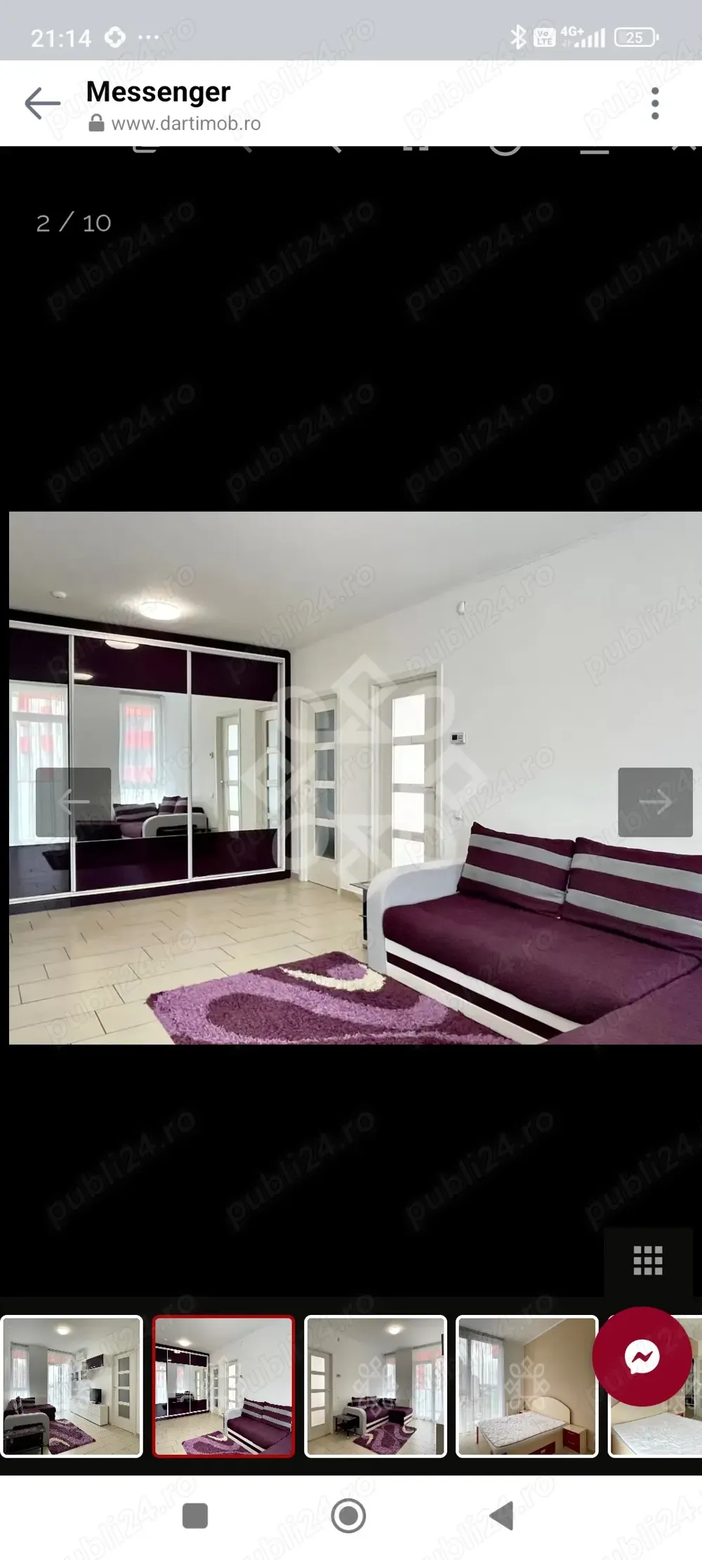 Închiriez apartament cu 2 camere Ared Kaufland - imagine 1