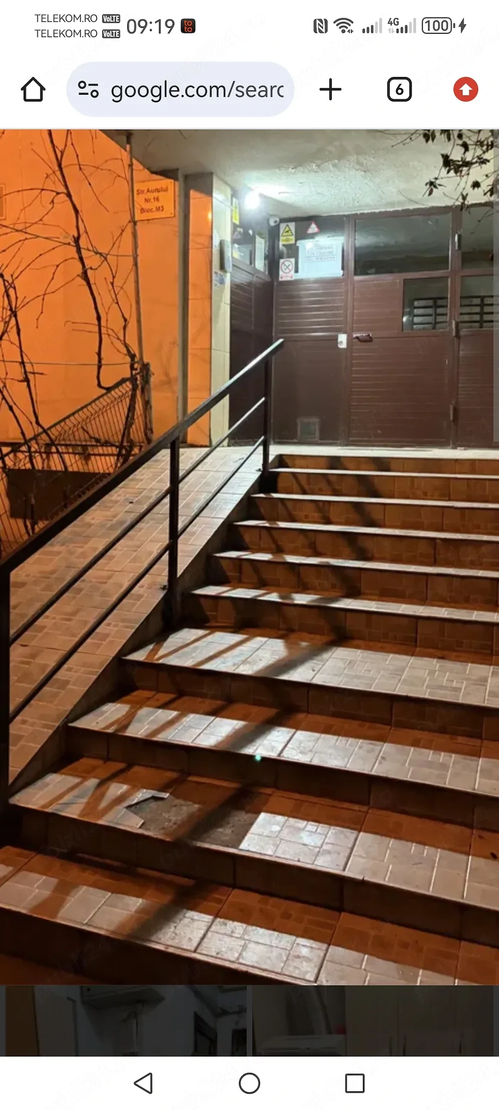 Vând garsoniera pentelimon sector 2strada aurului nr16 bloc M3 scara A etaj 7. Total21mp