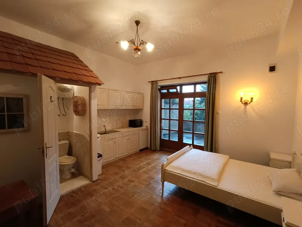 Garsoniera cu terasa proprie in vila interbelica, central, str Iorga