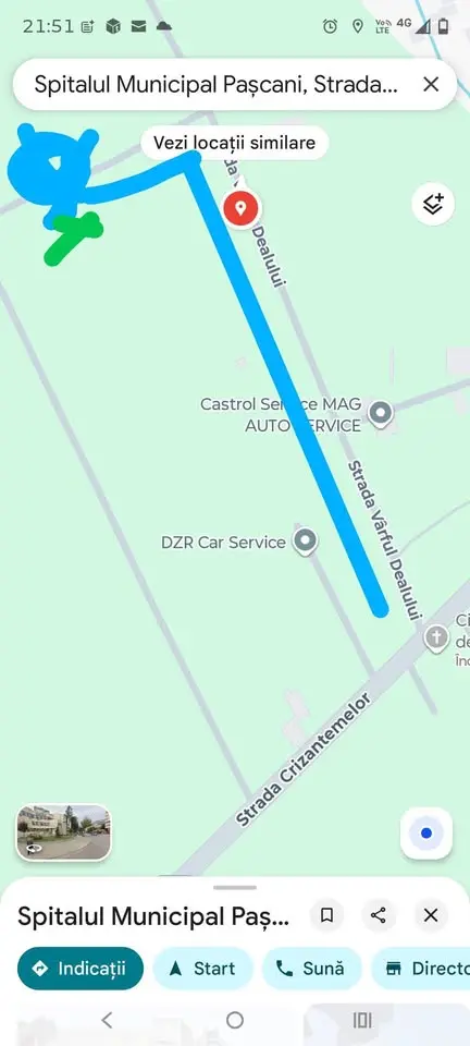 Vând teren intravilan în Pașcani (jud. Iași)