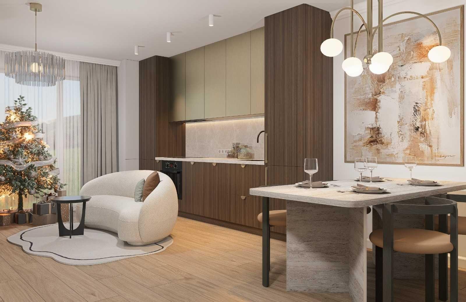 Apartament nou cu parcare și proiect de design inclus – Apahida
