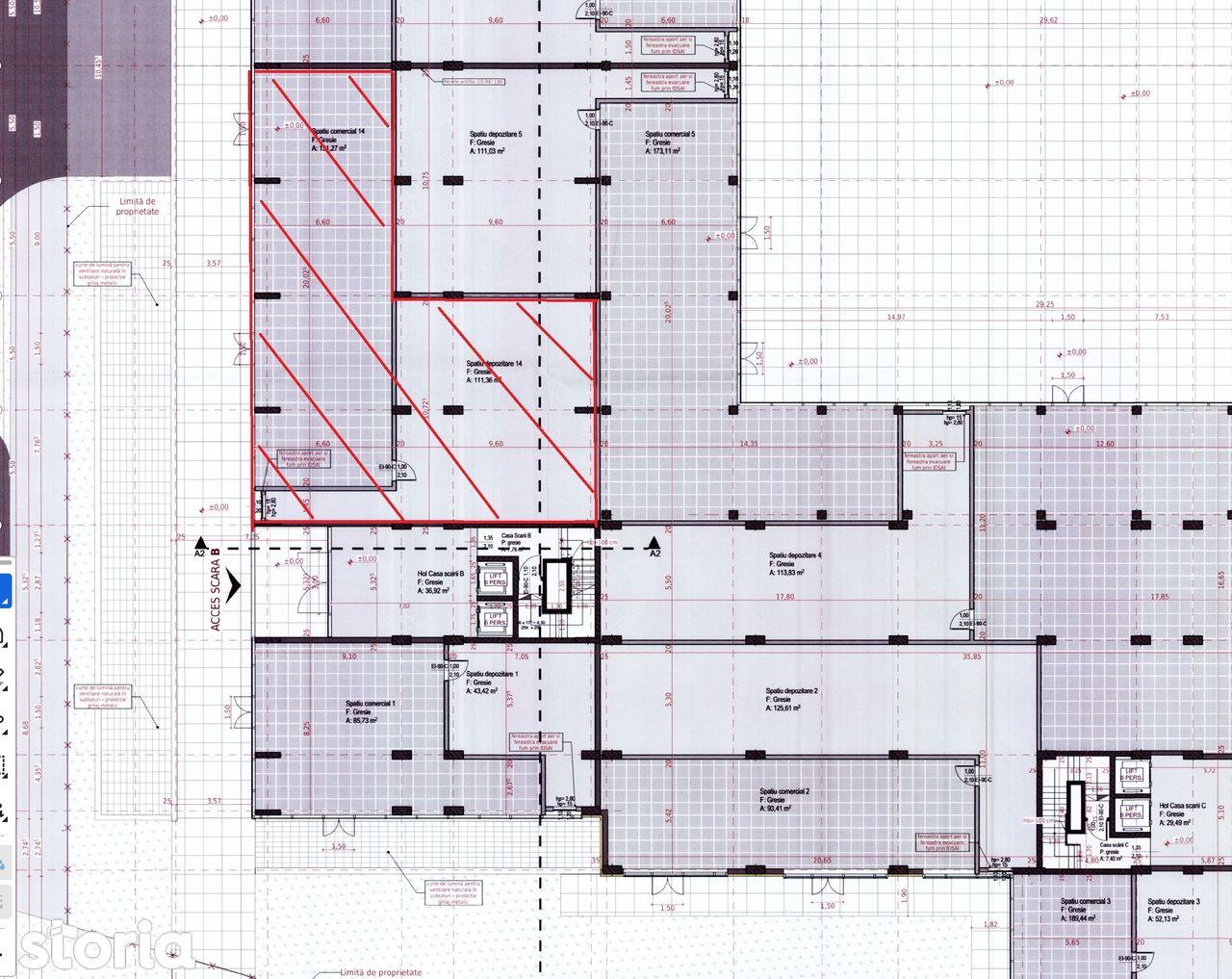 Spațiu comercial de închiriat – Soporului 19, intrare de la strada - imagine 1