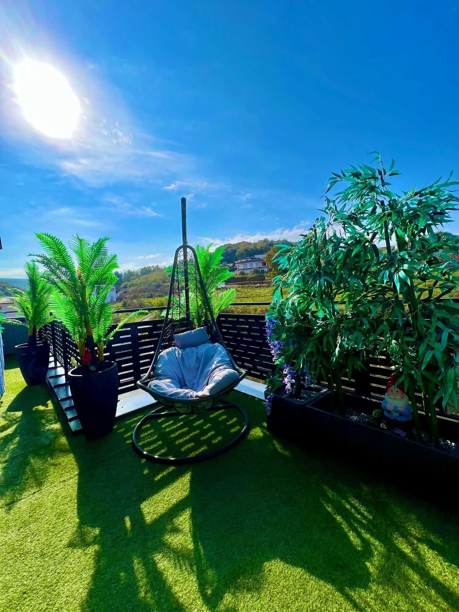 Apartament  cu terasa - zona linistita