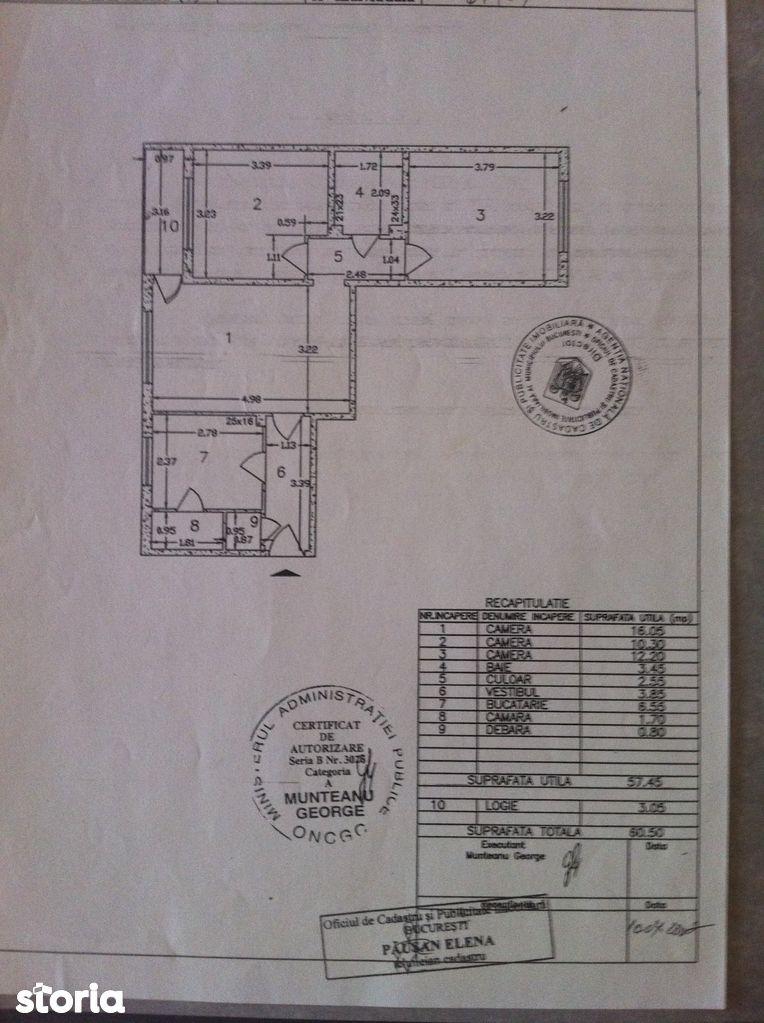 Dorobanti Capitale, apartament de 3 camere