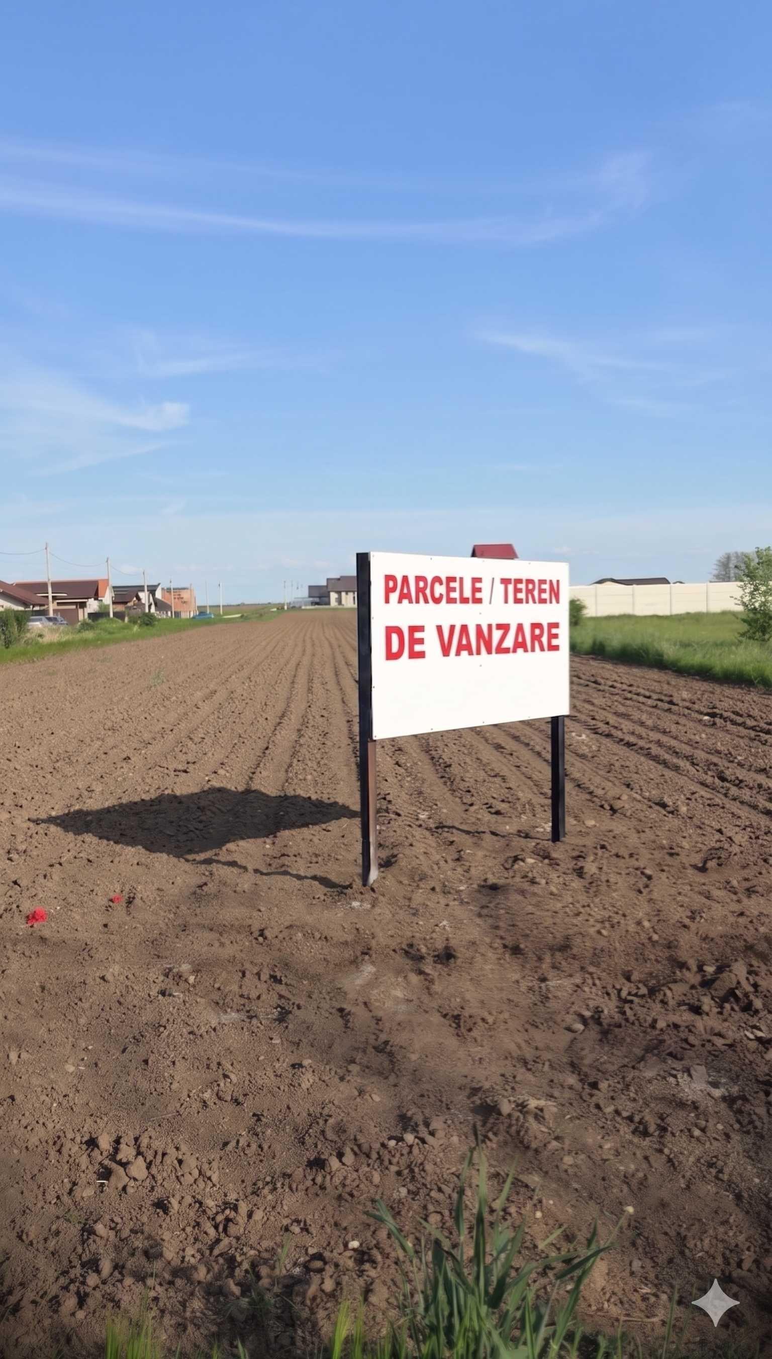Teren intravilan cu utilități, Str. Primăverii - Berceni
