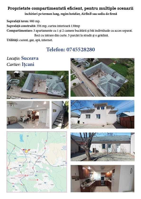 Triplex 356mp cu băi, bucătării, utilitati separate 5 parcari stradale - imagine 1