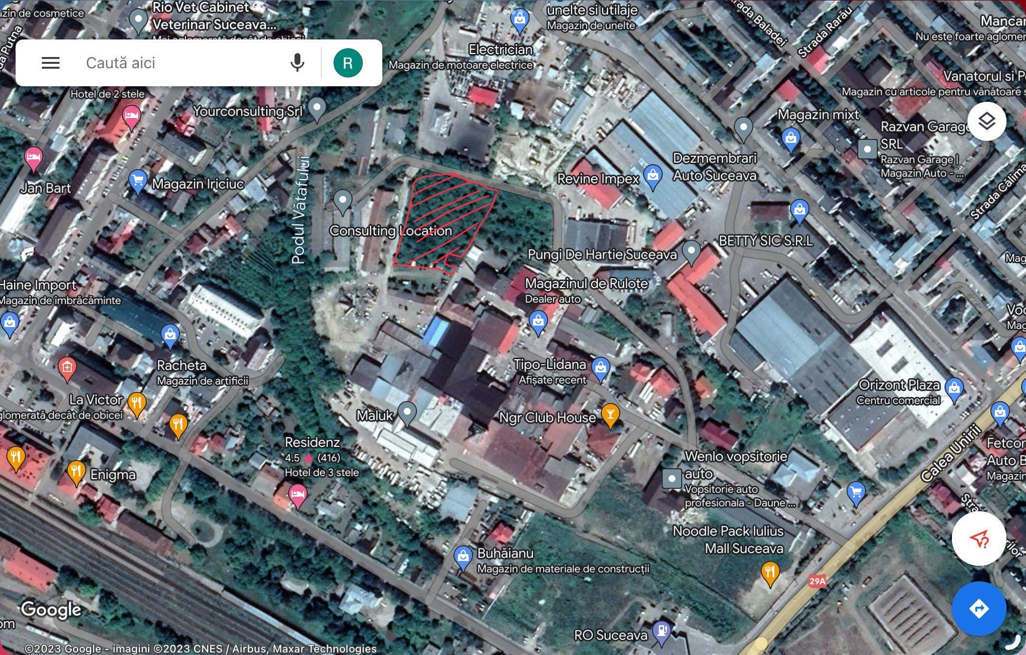 Teren 4000 de mp-Burdujeni, Str. Calea Unirii nr 35-de vanzare - imagine 1