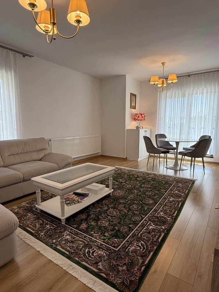 Casa moderna 4 camere cu finisaje superioare, complet mobilata si utilata, terasa generoasa – Green Residence Ulmi
