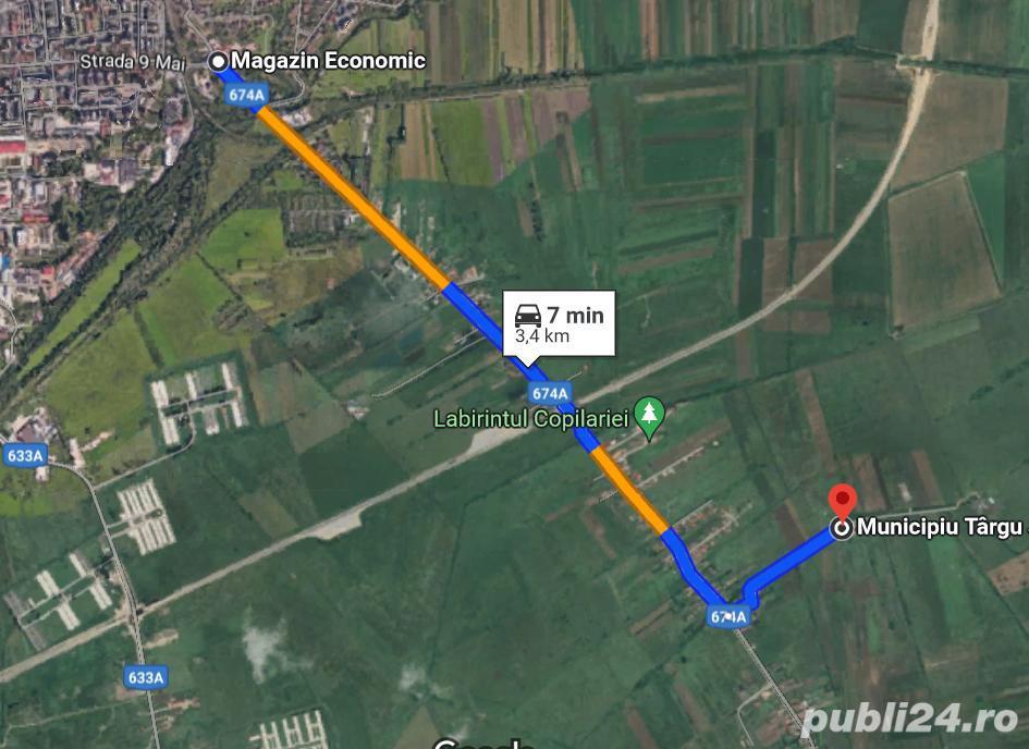 Teren extravilan UAT Tg-Jiu langa cimitir Bucureasa