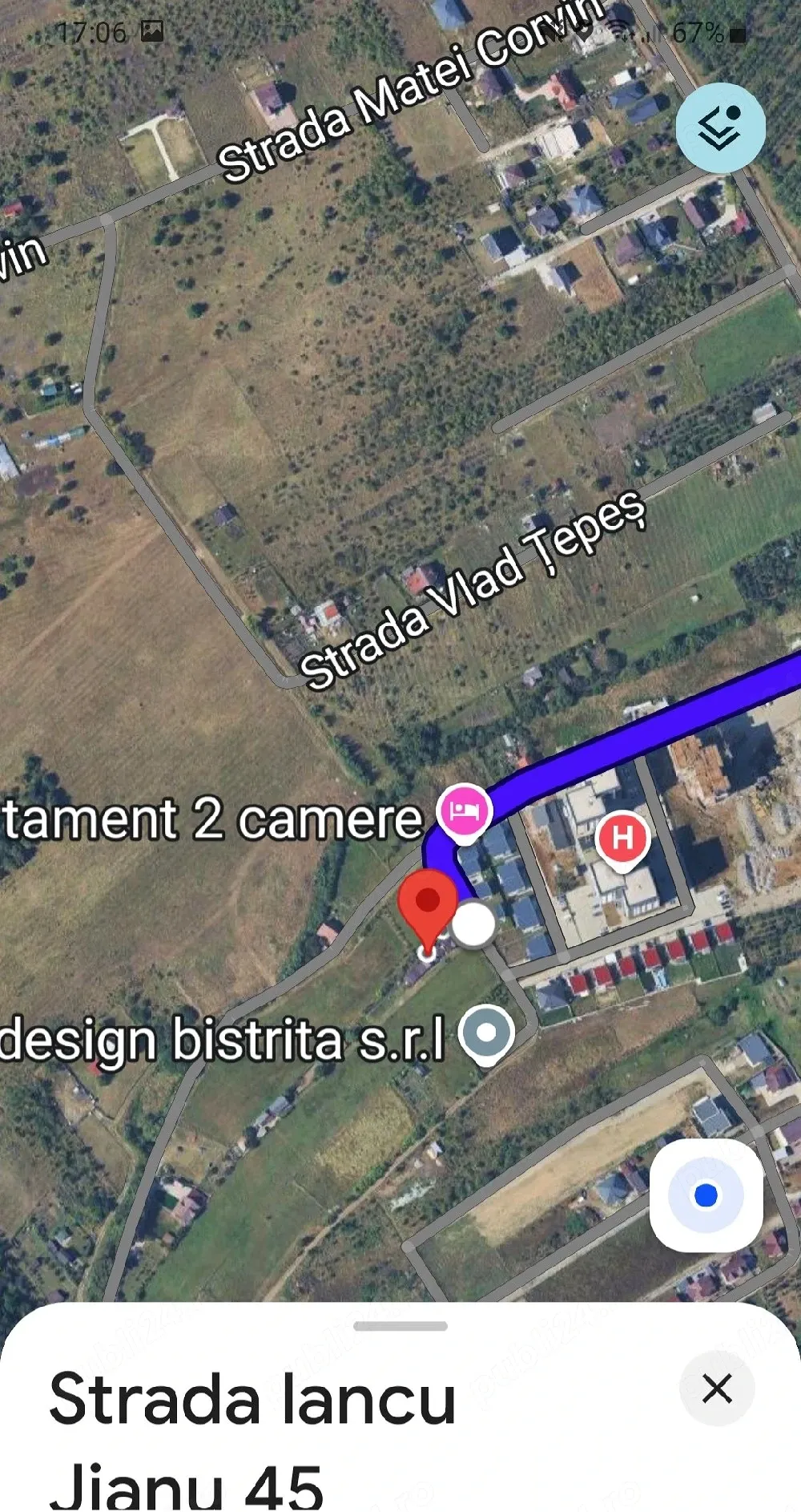 Vând teren intravilan 708 metri pătrați+casă de finisare 138 m pătrați +250 m pătrați stradă privată