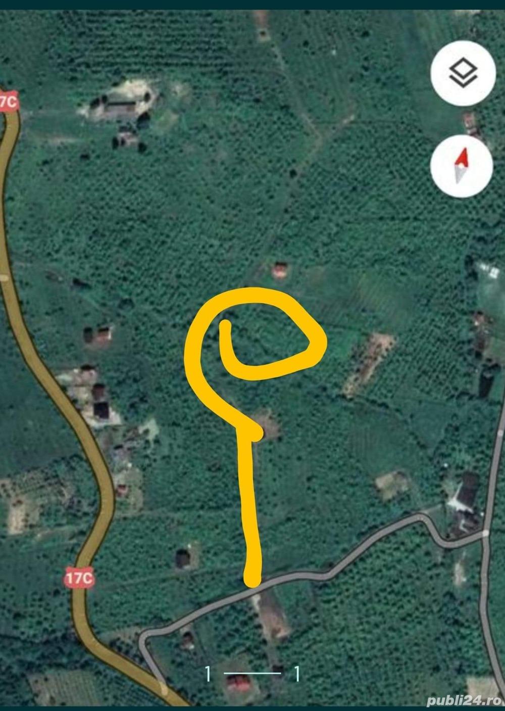 Teren de vânzare pe Valea Rusului
