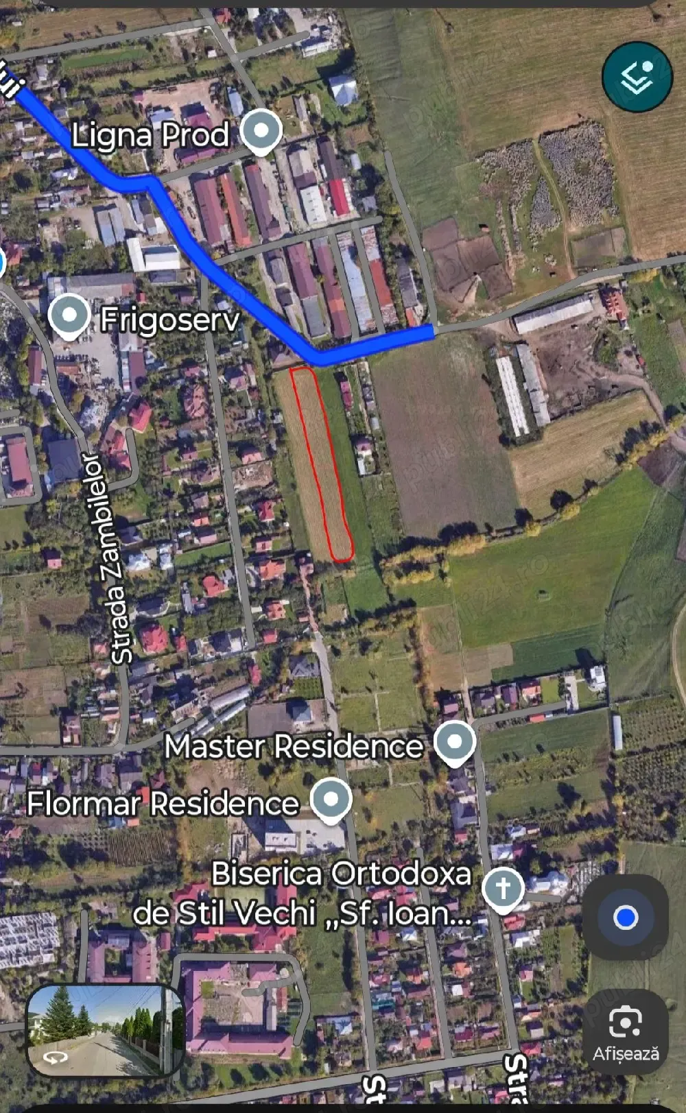 teren de vânzare